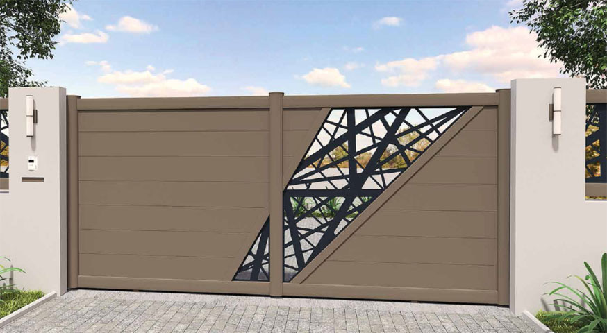 Portail contemporain Design — Arras